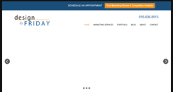 Desktop Screenshot of designbyfriday.com